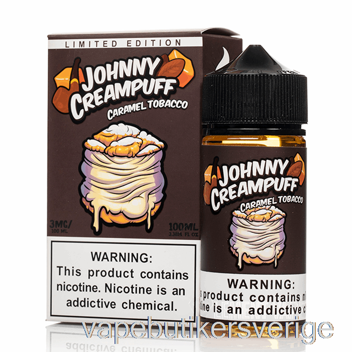 Vape Sverige Kola Tobak - Johnny Creampuff - 100ml 0mg
